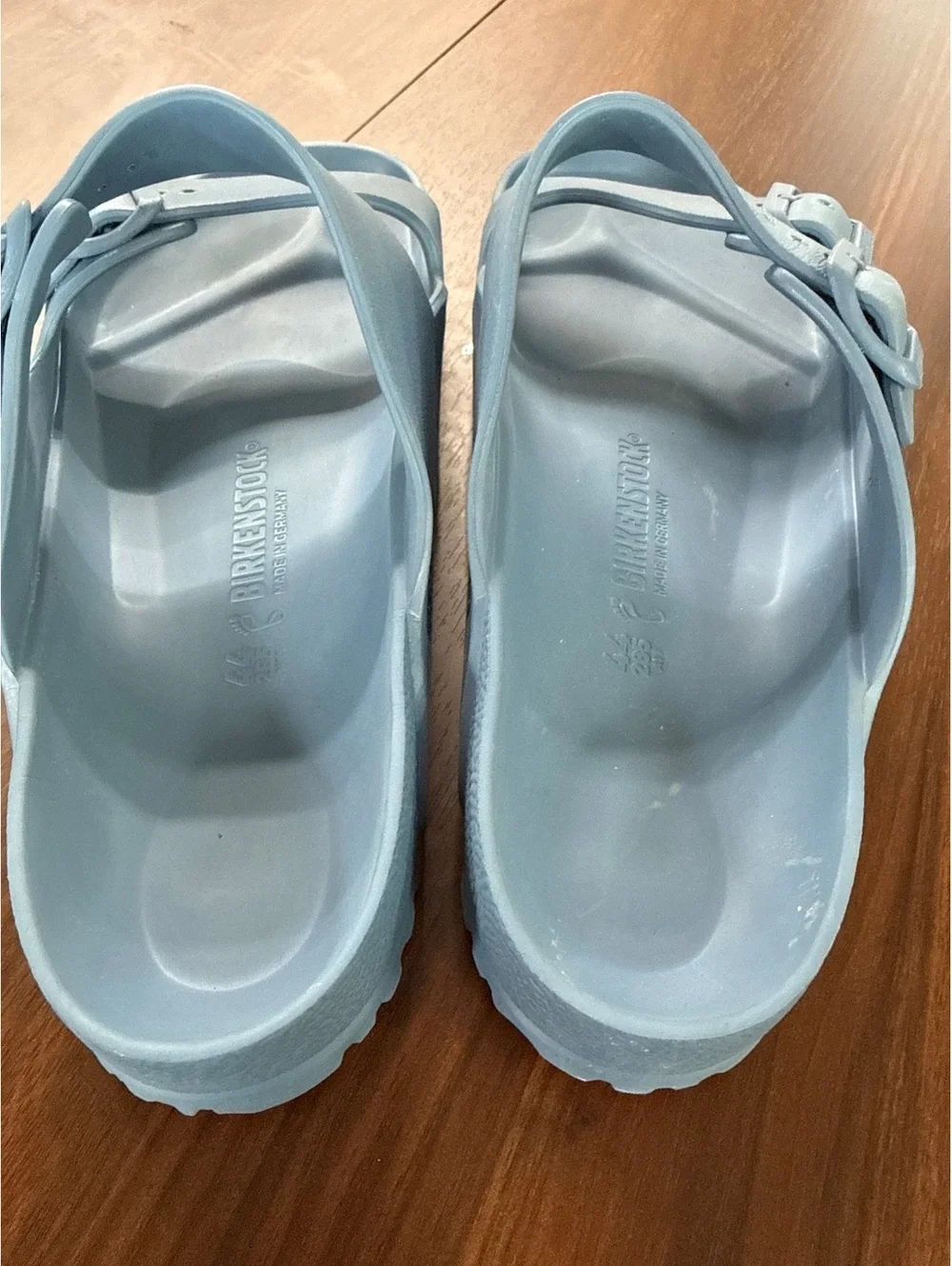 Birkenstock Arizona EVA Slide Sandals Light Blue Size 44